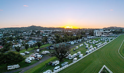 Rally at Ellerslie Racecourse